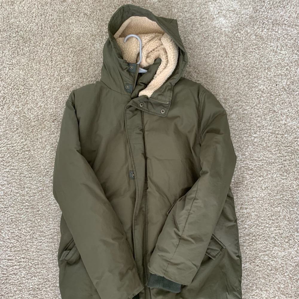 GAP Sherpa lined winter Coat‼️‼️